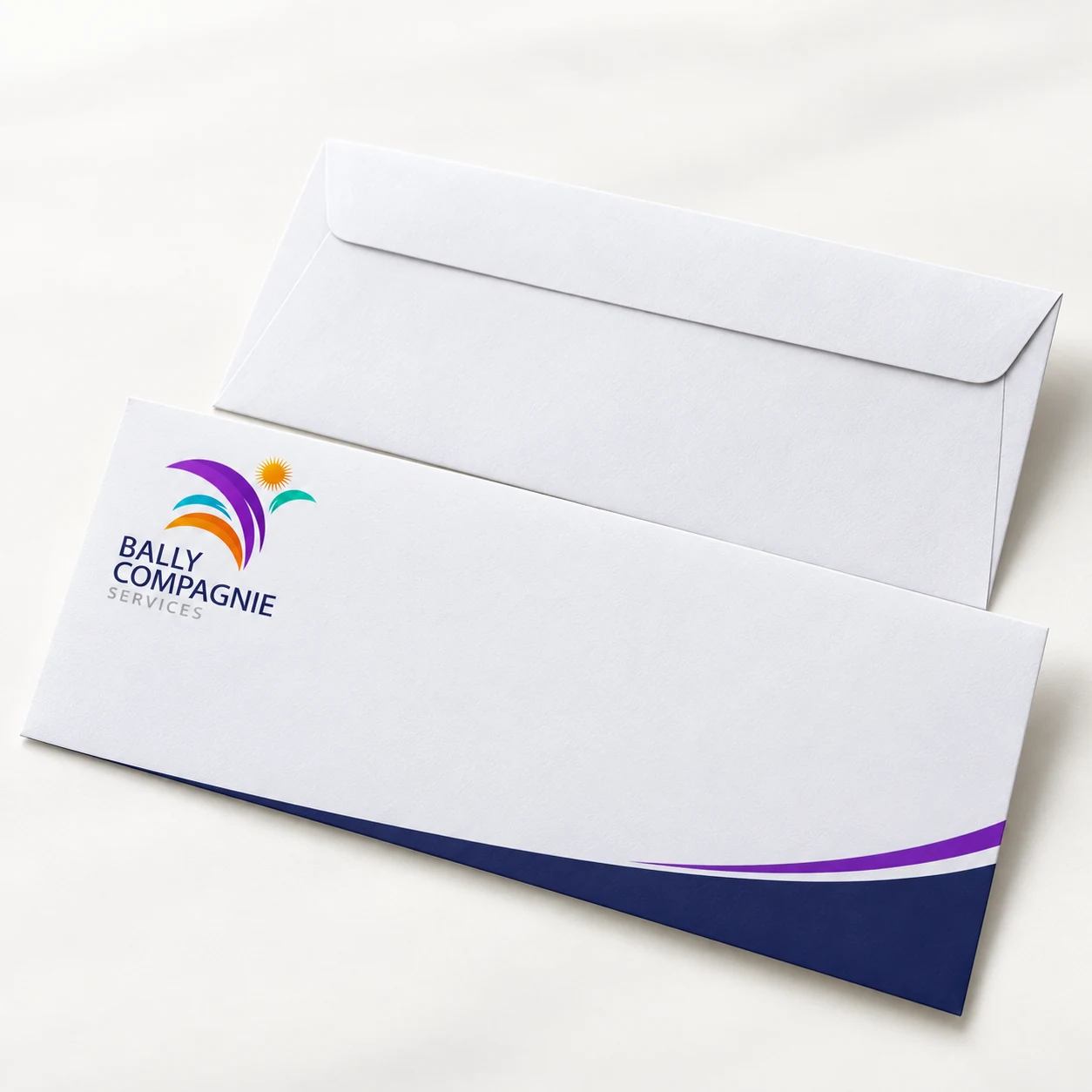 Exemple de personnalisation Bally : Enveloppes