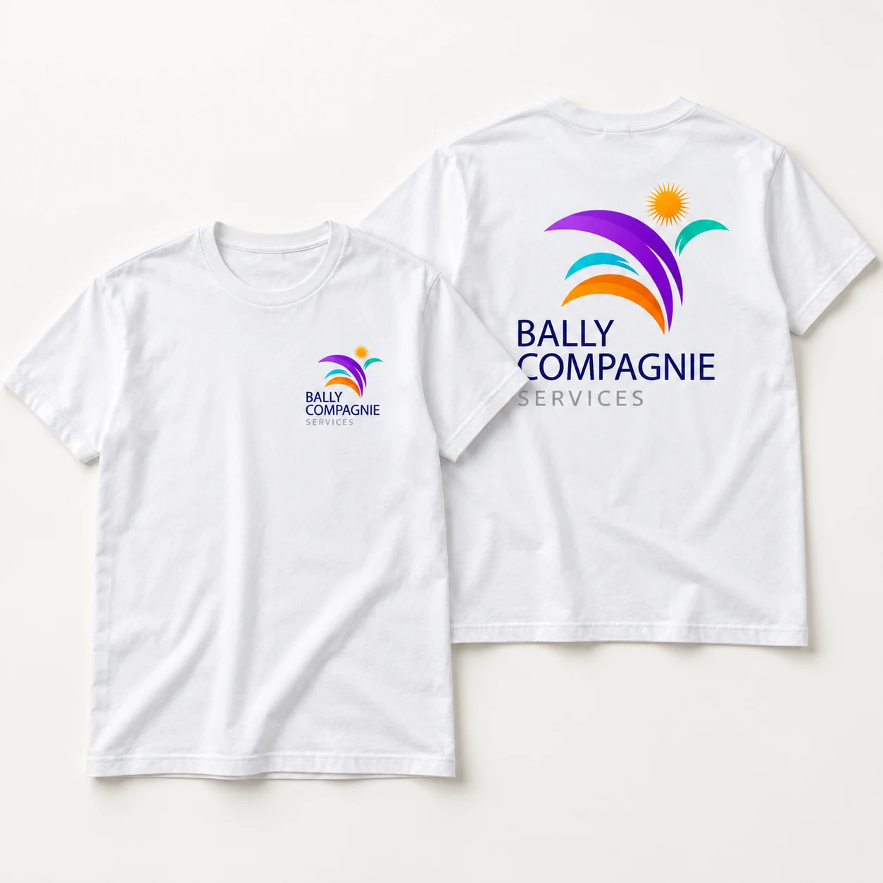 Exemple de personnalisation : T-shirts